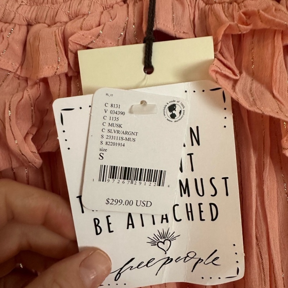 SPELL GYPSY x Free People Mermaid Off Shoulder Midi Dress - Picture 6 of 9